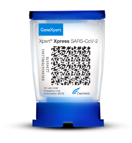 GeneXpert system COVID-19 detection cartridge