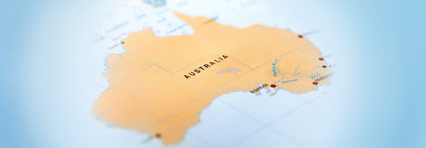 Australia's map