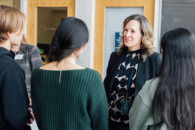 Dr. Baker with colleagues.
