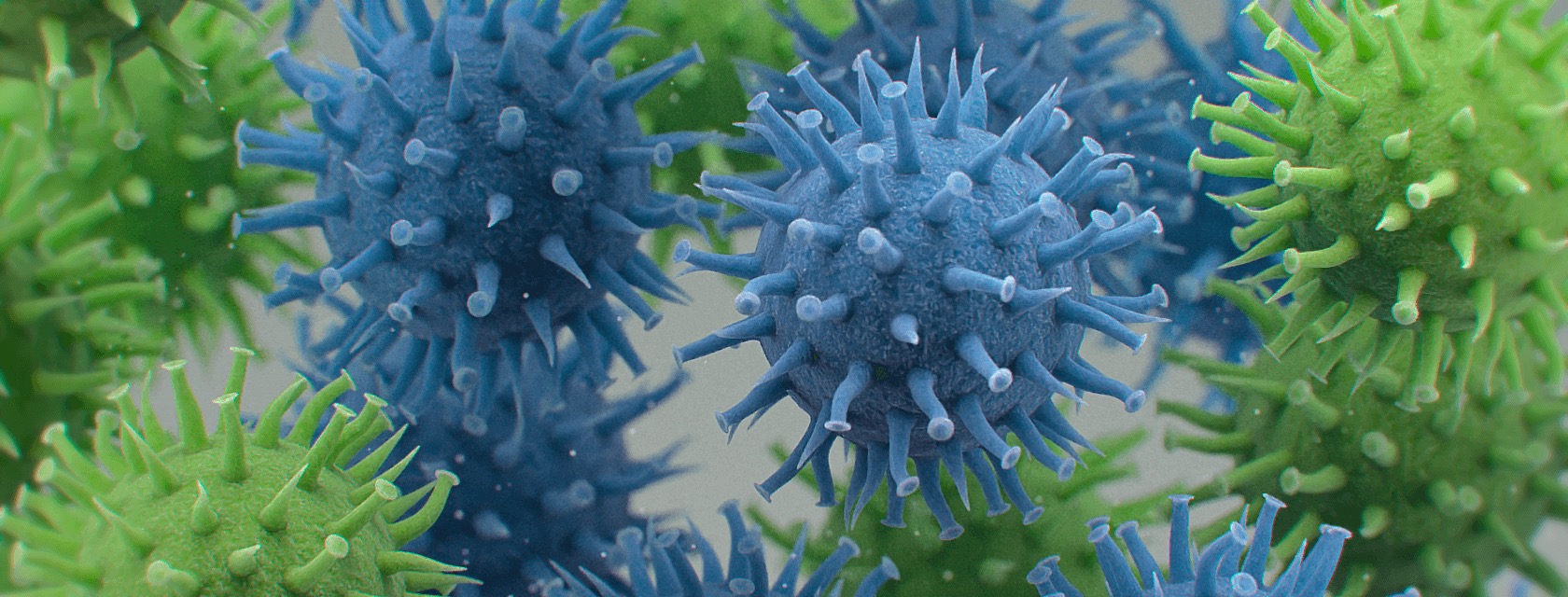 Flu/RSV computer generated depiction.
